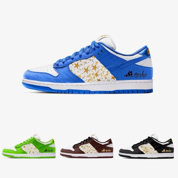new sb x dunks low shoe body golden stars green whte black blue brown running shoes dunk men trainers size36-45
new sb x dunks low shoe body golden stars green whte black blue brown running shoes dunk men trainers size36-45
