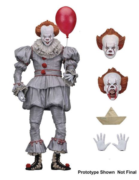 bloody neca clown recall it 3d luxury movie limited version puppet model