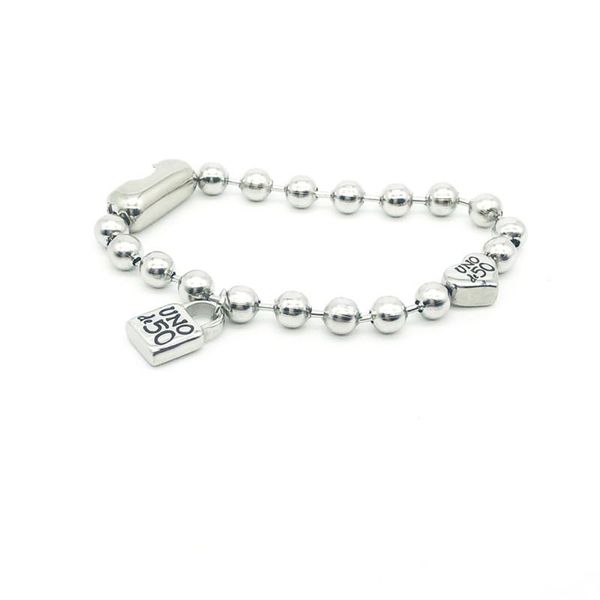 fashion women men silver color gold titanium steel roud ball bead heart key uno de50 lock bracelet jewelry for a gift, Golden;silver
fashion women men silver color gold titanium steel roud ball bead heart key uno de50 lock bracelet jewelry for a gift, Golden;silver