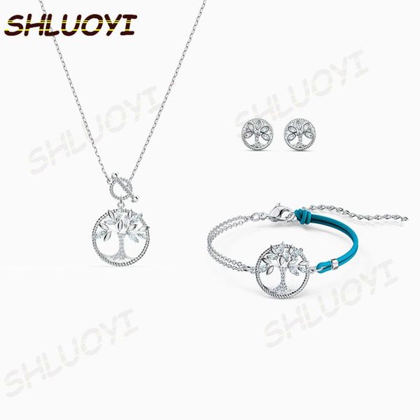 2020 fashion jewelry swa new symbol of life tree decoration crystal jewelry women necklace charm romantic gift, Silver
2020 fashion jewelry swa new symbol of life tree decoration crystal jewelry women necklace charm romantic gift, Silver