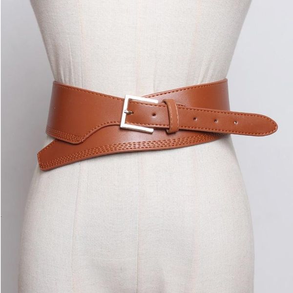belts seebeautiful fashion 2021 autumn winter pin buckle irregular pu leather wide girdle waist seal women n983, Black;brown
belts seebeautiful fashion 2021 autumn winter pin buckle irregular pu leather wide girdle waist seal women n983, Black;brown