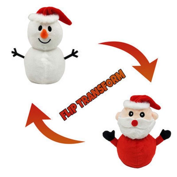 Plush Toy Stuffed toy doll Santa Snowman Flip the snowman