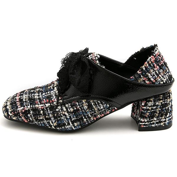 fanyuan lace up heels women mixed colors spring summer casual plus size pumps flock office shoes woman butterfiy knot size 30-45, Black
fanyuan lace up heels women mixed colors spring summer casual plus size pumps flock office shoes woman butterfiy knot size 30-45, Black