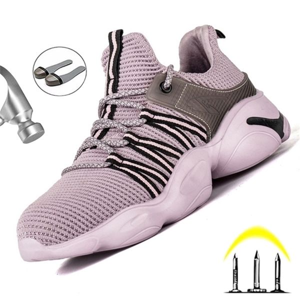 new boots steel toe women anti smashing light work sneakers safety shoes men y200915, Black;brown
new boots steel toe women anti smashing light work sneakers safety shoes men y200915, Black;brown
