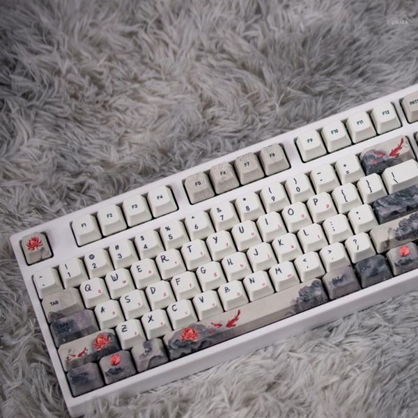 keyboards 108 key keycap oem configuration file pbt sublimation mechanical keyboard height 104+4 keys (not keyboard)1
keyboards 108 key keycap oem configuration file pbt sublimation mechanical keyboard height 104+4 keys (not keyboard)1