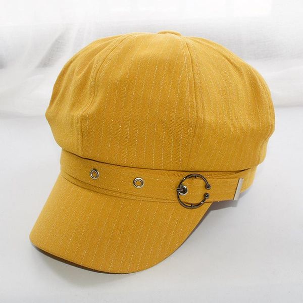 berets cool yellow black fisherman hat sunscreen bucket cap stripe round octagonal women girl 2021, Blue;gray
berets cool yellow black fisherman hat sunscreen bucket cap stripe round octagonal women girl 2021, Blue;gray