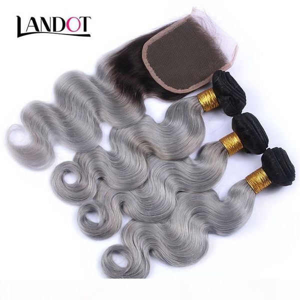 9a ombre 1b grey brazilian virgin human hair weaves 4 bundles with lace closures body wave ombre peruvian malaysian indian hair extensions, Black;brown
9a ombre 1b grey brazilian virgin human hair weaves 4 bundles with lace closures body wave ombre peruvian malaysian indian hair extensions, Black;brown