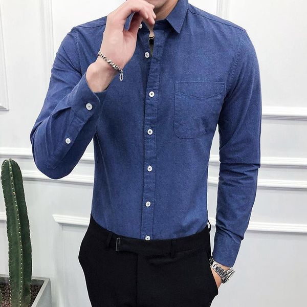 5 colors long sleeve oxford shirt men single breasted plain color pocket front streetwear workout casual shirts male plus size1, White;black
5 colors long sleeve oxford shirt men single breasted plain color pocket front streetwear workout casual shirts male plus size1, White;black