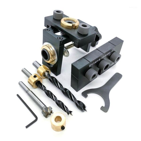 new wood doweling jig pocket hole drilling locator jig kit with 6/8/10mm drill bit vertical drill guide hole puncher tools1
new wood doweling jig pocket hole drilling locator jig kit with 6/8/10mm drill bit vertical drill guide hole puncher tools1