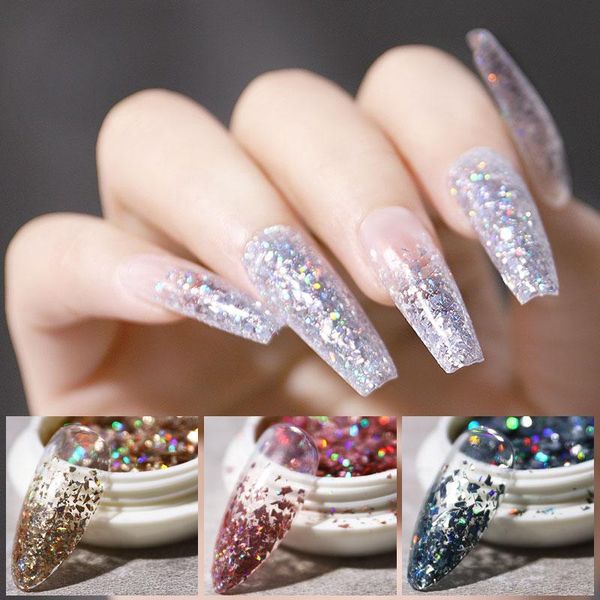 nail glitter art sequins irregular laser star fragment aurora nails flakes paillette decoration 3d symphony uv gel manicure accessories, Silver;gold
nail glitter art sequins irregular laser star fragment aurora nails flakes paillette decoration 3d symphony uv gel manicure accessories, Silver;gold