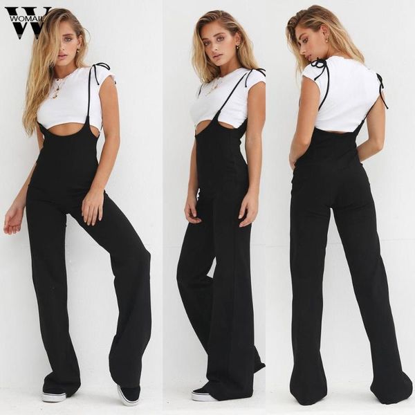womail bodysuit women summer casual holiday backless sleeveless summer beach jumpsuit solid fashion 2019 dropship m11, Black;white
womail bodysuit women summer casual holiday backless sleeveless summer beach jumpsuit solid fashion 2019 dropship m11, Black;white