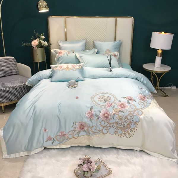flowers embroidery bedding set satin washed silk cotton double bed fitted set cover textile home linen duvet pillowcases sheet
flowers embroidery bedding set satin washed silk cotton double bed fitted set cover textile home linen duvet pillowcases sheet