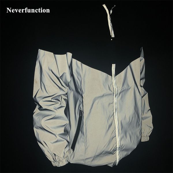 men night reflective stitching casual windbreaker jacket fashion streetwear hip hop male loose hooded waterproof zipper outwear 201116, Black;brown
men night reflective stitching casual windbreaker jacket fashion streetwear hip hop male loose hooded waterproof zipper outwear 201116, Black;brown