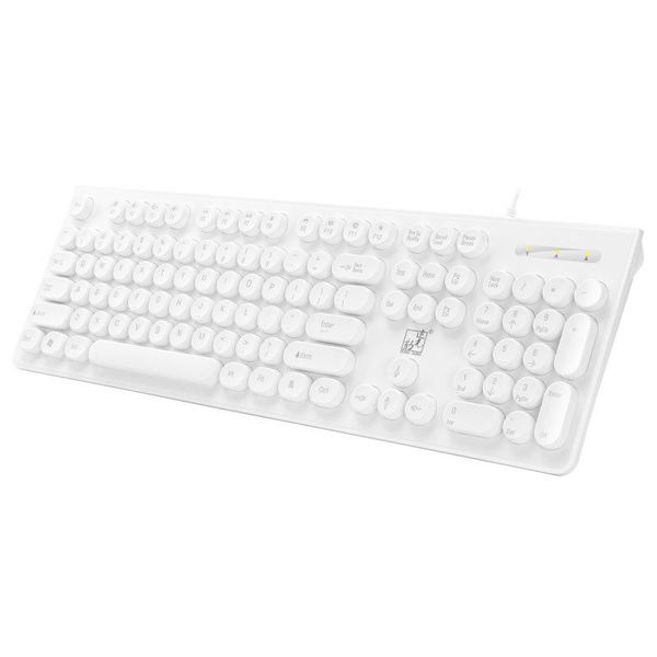keyboard wired office keyboard, 104 keys usb ergonomic wrist rest keyboard for windows pc gamer desk computer (black/white
keyboard wired office keyboard, 104 keys usb ergonomic wrist rest keyboard for windows pc gamer desk computer (black/white