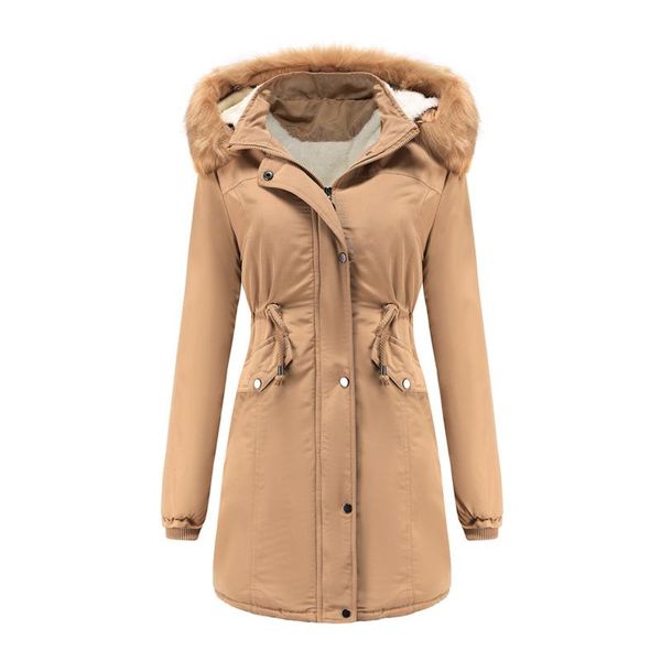 2021 trend women's jackets warm coat jacket outwear fur' lined winter mujer hooded thick female overcoat high quality, Black;brown
2021 trend women's jackets warm coat jacket outwear fur' lined winter mujer hooded thick female overcoat high quality, Black;brown