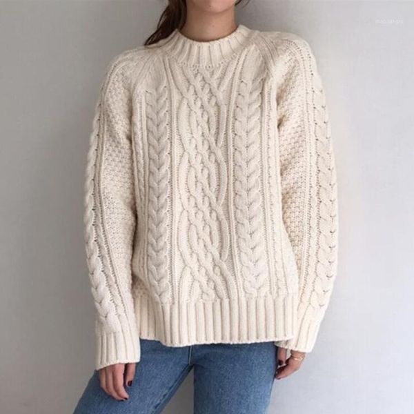 2020 autumn winter women's sweaters pullovers warm minimalist korean fashionable casual solid loose jumpers cl5951, White;black 
2020 autumn winter women's sweaters pullovers warm minimalist korean fashionable casual solid loose jumpers cl5951, White;black