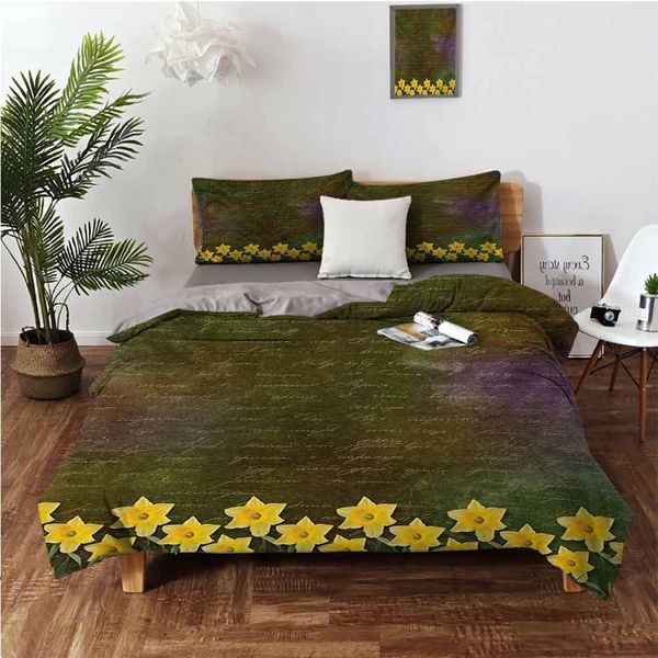 bunch of potted daffodils under calligraphy lettering featured flower of springbedding 3-piece set
bunch of potted daffodils under calligraphy lettering featured flower of springbedding 3-piece set