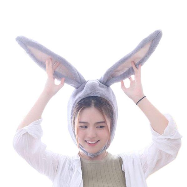 japanese cute plush funny eastern ears cap mask kids halloween party cosplay animal hood hat winter warm costume, Blue;gray
japanese cute plush funny eastern ears cap mask kids halloween party cosplay animal hood hat winter warm costume, Blue;gray