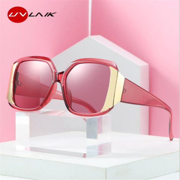 sunglasses uvlaik vintage oversized women gradient pink sun glasses shades ladies luxury uv400 sunglass eyewear, White;black
sunglasses uvlaik vintage oversized women gradient pink sun glasses shades ladies luxury uv400 sunglass eyewear, White;black
