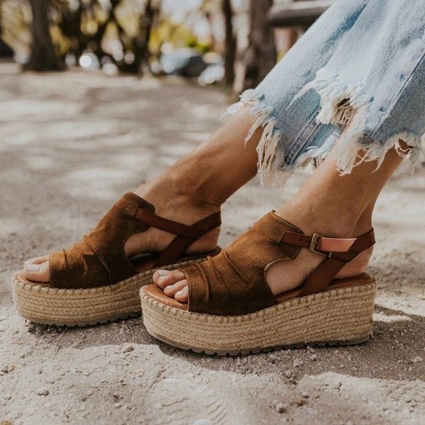 women sandals open toe platform gladiator wedges shoes female buckle strap ladies solid shoes women's casual vintage footwear #8i20, Black
women sandals open toe platform gladiator wedges shoes female buckle strap ladies solid shoes women's casual vintage footwear #8i20, Black