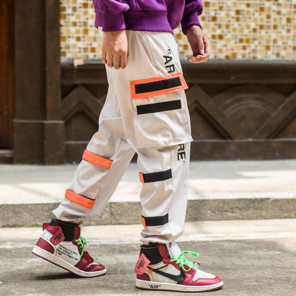 2021 new men's side pockets cargo harem hip hop male tatical joggers trousers fashion casual streetwear pants q3r9, Black
2021 new men's side pockets cargo harem hip hop male tatical joggers trousers fashion casual streetwear pants q3r9, Black