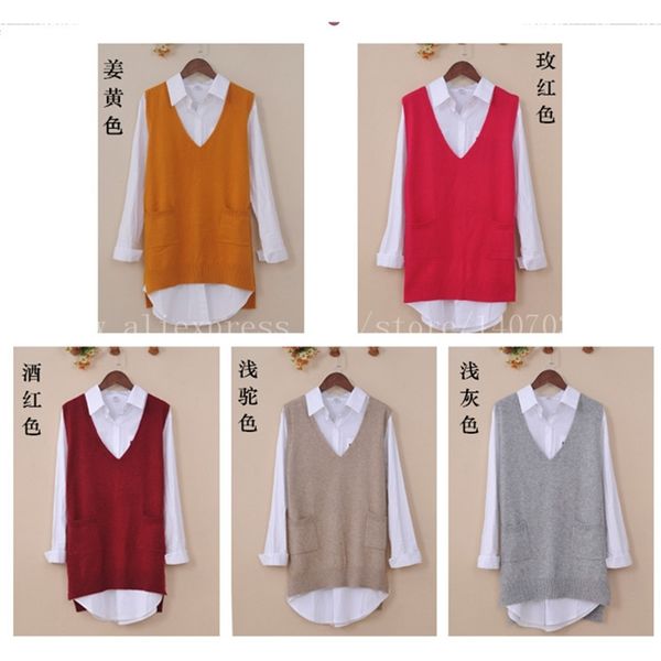 spring autumn pure wool women sweater pocket female mid-length vest v-nect collar kimono jacket pullo y200720, White;black
spring autumn pure wool women sweater pocket female mid-length vest v-nect collar kimono jacket pullo y200720, White;black