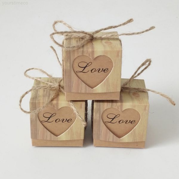 candy romantic heart kraft bag with burlap twine chic wedding favors gift box supplies 5x5x5cm
candy romantic heart kraft bag with burlap twine chic wedding favors gift box supplies 5x5x5cm