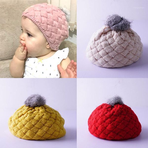 cute warm baby hats cap with fur pompom bonnet enfant kids winter hat for boys girls infant knitted crochet cap beanie baby muts1, Yellow
cute warm baby hats cap with fur pompom bonnet enfant kids winter hat for boys girls infant knitted crochet cap beanie baby muts1, Yellow