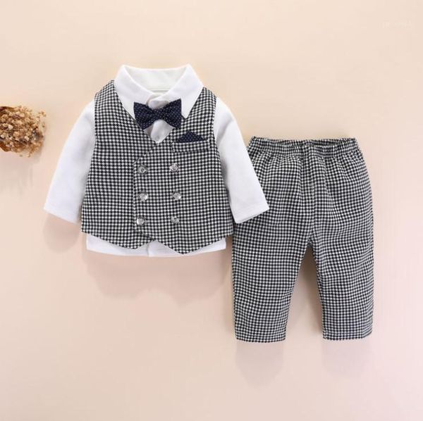 baby boy autumn clothes set/swallow gird vest 3-piece boy suit /baby birthday party suit 33001, White
baby boy autumn clothes set/swallow gird vest 3-piece boy suit /baby birthday party suit 33001, White