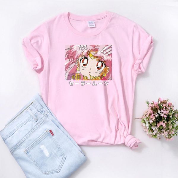 women's t-shirt japan anime cartoon printed t shirts summer for women cool fashion short sleeve crewneck female casual outwear work, White
women's t-shirt japan anime cartoon printed t shirts summer for women cool fashion short sleeve crewneck female casual outwear work, White