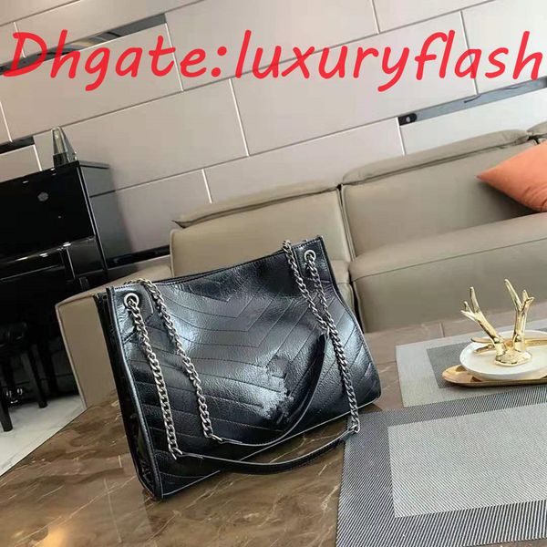 2021 New fashion Paper Grain Oil Wax Single Genuine Leather Handbag Shoulder Bags Joker Oblique Chain Locomotive Package Women Handbags Tote
2021 New fashion Paper Grain Oil Wax Single Genuine Leather Handbag Shoulder Bags Joker Oblique Chain Locomotive Package Women Handbags Tote
