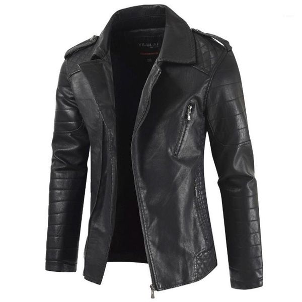 men's fur & faux fall 2021 collar male locomotive leather fashion pure color washed pu jacket1, Black
men's fur & faux fall 2021 collar male locomotive leather fashion pure color washed pu jacket1, Black