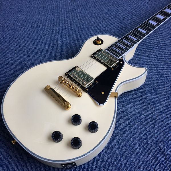mahogany body g lp custom cream yellow electric guitar golden hardware,ebony fingerboard, frets binding171105
mahogany body g lp custom cream yellow electric guitar golden hardware,ebony fingerboard, frets binding171105