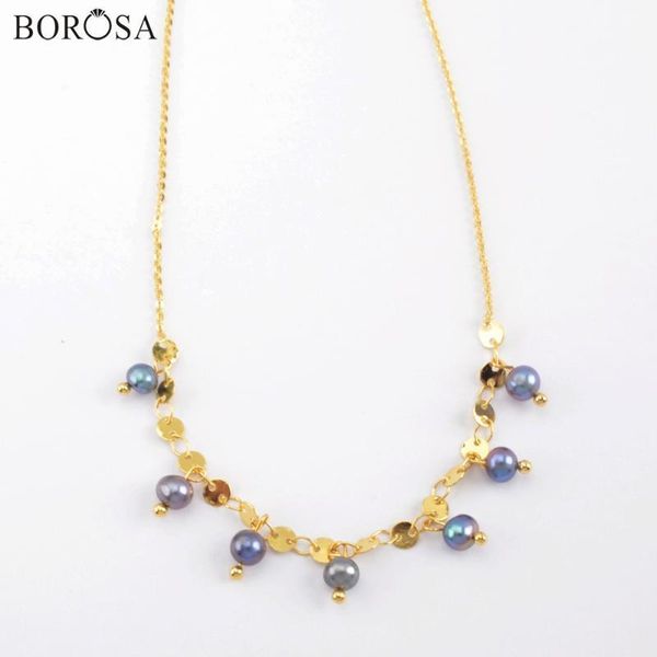borosa black pearl necklace beads chain necklace orm pearls beaded chains metal chains christmas gifts wx13231, Silver
borosa black pearl necklace beads chain necklace orm pearls beaded chains metal chains christmas gifts wx13231, Silver