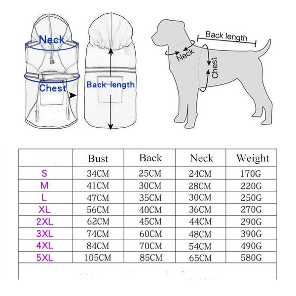 dog raincoat waterproof clothes with reflective strip pet dog puppy rain coat cloak costumes clothes for dogs pet bbylgu
dog raincoat waterproof clothes with reflective strip pet dog puppy rain coat cloak costumes clothes for dogs pet bbylgu
