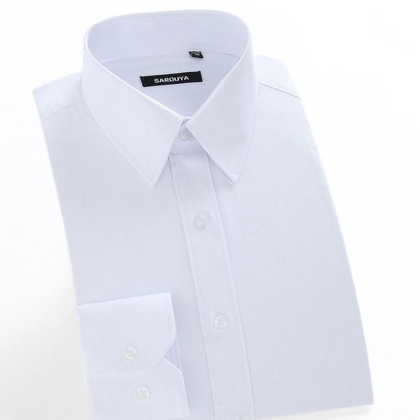 men's basic designed long sleeve dress shirts classic collar regular-fit formal business work social solid twill white shirt, White;black
men's basic designed long sleeve dress shirts classic collar regular-fit formal business work social solid twill white shirt, White;black