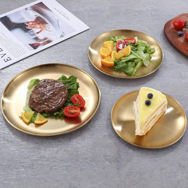 dinner plates set gold dining plate stainless steel dishes round plate cake tray western steak round tray kitchen plates bbyyza xmhyard
dinner plates set gold dining plate stainless steel dishes round plate cake tray western steak round tray kitchen plates bbyyza xmhyard