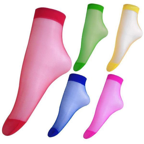 neon transparent socks women cute candy color silk socks for women summer fashion elasticity breathable thin short ankle sock1, Black;white
neon transparent socks women cute candy color silk socks for women summer fashion elasticity breathable thin short ankle sock1, Black;white