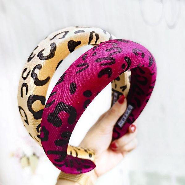new leopard sponge women's headband hair accessories bezel padded hair bands lady velvet hairband headbands for woman
new leopard sponge women's headband hair accessories bezel padded hair bands lady velvet hairband headbands for woman