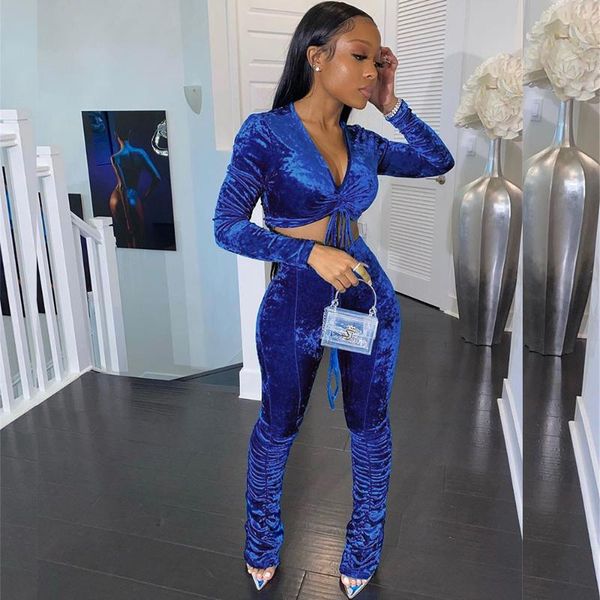 women's tracksuits 2021 fall winter velvet two piece set for women club outfits long sleeve drawstring ruched crop stacked pants sweat, Gray
women's tracksuits 2021 fall winter velvet two piece set for women club outfits long sleeve drawstring ruched crop stacked pants sweat, Gray