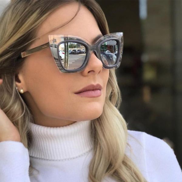 ladies cat eye retro sunglasses women 2020 fashion brand square sun glasses metal legs eyewear for men women uv400 oculos, White;black
ladies cat eye retro sunglasses women 2020 fashion brand square sun glasses metal legs eyewear for men women uv400 oculos, White;black