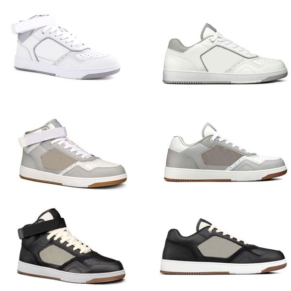 new b27 oblique sneakers mens designer shoes leather retro sneakers women high low-trainers with box 258, Black
new b27 oblique sneakers mens designer shoes leather retro sneakers women high low-trainers with box 258, Black