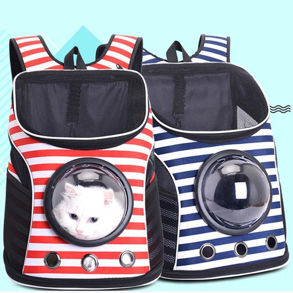 portable pet carrier travel bag space backpack breathable for cat dog puppy new