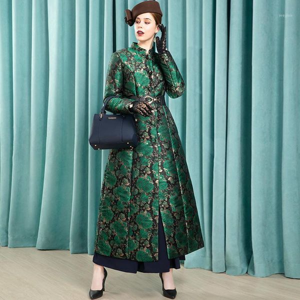 women parkas space thick long coat maxi 3d floral print winter stand collar x-long overcoat green plus size 81571, Black
women parkas space thick long coat maxi 3d floral print winter stand collar x-long overcoat green plus size 81571, Black