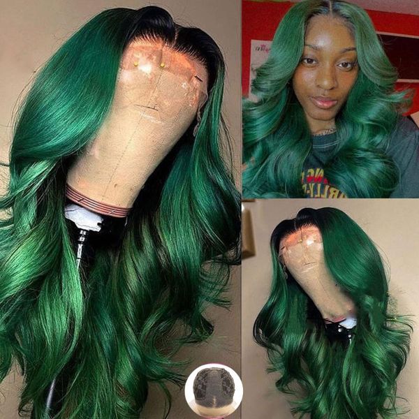 green colored human hair wig bleack knots natural hairline remy ombre brazilian remy wavy hd transparent lace front wig atina, Black;brown
green colored human hair wig bleack knots natural hairline remy ombre brazilian remy wavy hd transparent lace front wig atina, Black;brown