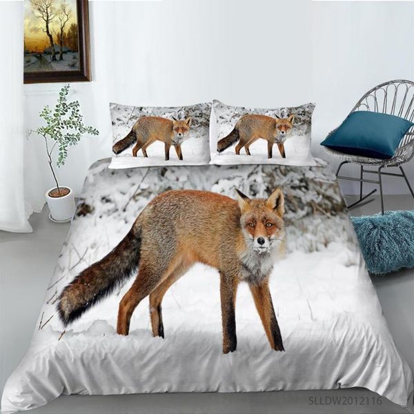 in the snow printing bed cover set animal printed duvet cover and pillowcases comforter bedding set 2/3 pcs home decor
in the snow printing bed cover set animal printed duvet cover and pillowcases comforter bedding set 2/3 pcs home decor