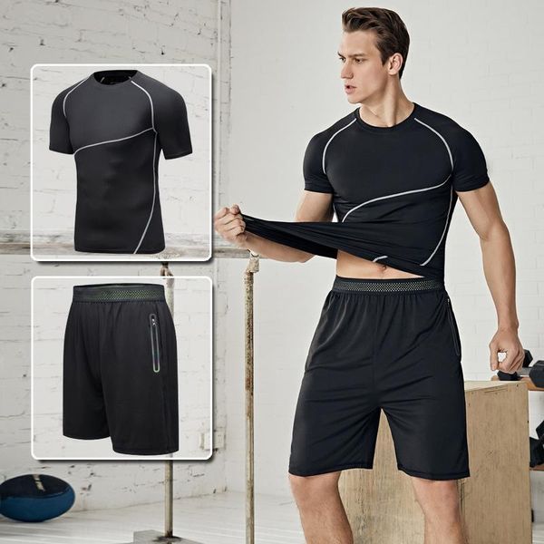 fitness sportswear sportswearbasketball sportswearmen's quick-drying short-sleeved shorts gym spring and summer sports suit basketball, Black
fitness sportswear sportswearbasketball sportswearmen's quick-drying short-sleeved shorts gym spring and summer sports suit basketball, Black