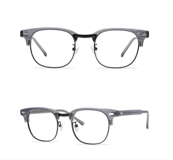 men optical glasses brand women half frame eyeglass spectacle frames punk style eyewear myopia glasses black tortise eyeglasses with box, Silver
men optical glasses brand women half frame eyeglass spectacle frames punk style eyewear myopia glasses black tortise eyeglasses with box, Silver