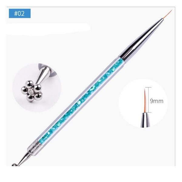 1 pc dual end lining tool nail art cat eye brush flower magnet double head pen 3d magnetic cat eye ge jllykm, Silver
1 pc dual end lining tool nail art cat eye brush flower magnet double head pen 3d magnetic cat eye ge jllykm, Silver