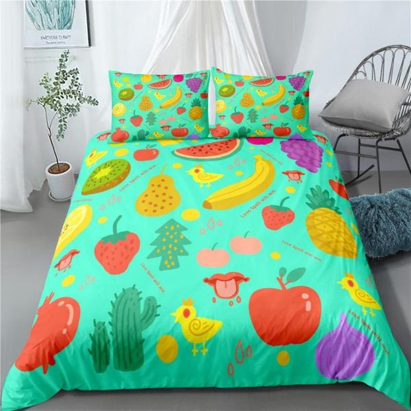 bedding sets pineapple strawberry set double single green/white duvet cover pillowcaes bed clothes fruit pattern
bedding sets pineapple strawberry set double single green/white duvet cover pillowcaes bed clothes fruit pattern